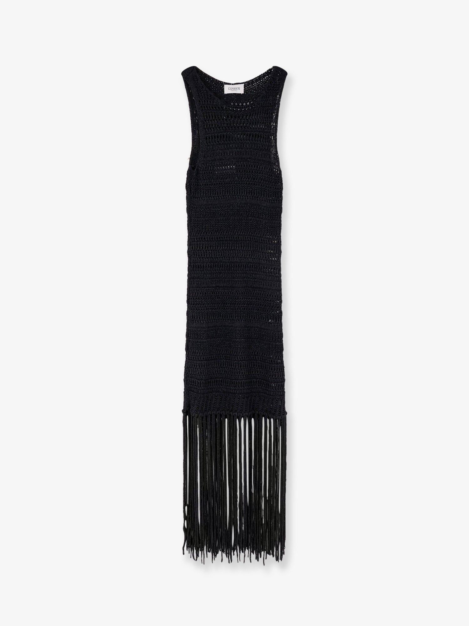 Laneus Viscose And Recycled Polyester Dress