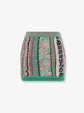 Laneus Multicolored Cotton Skirt