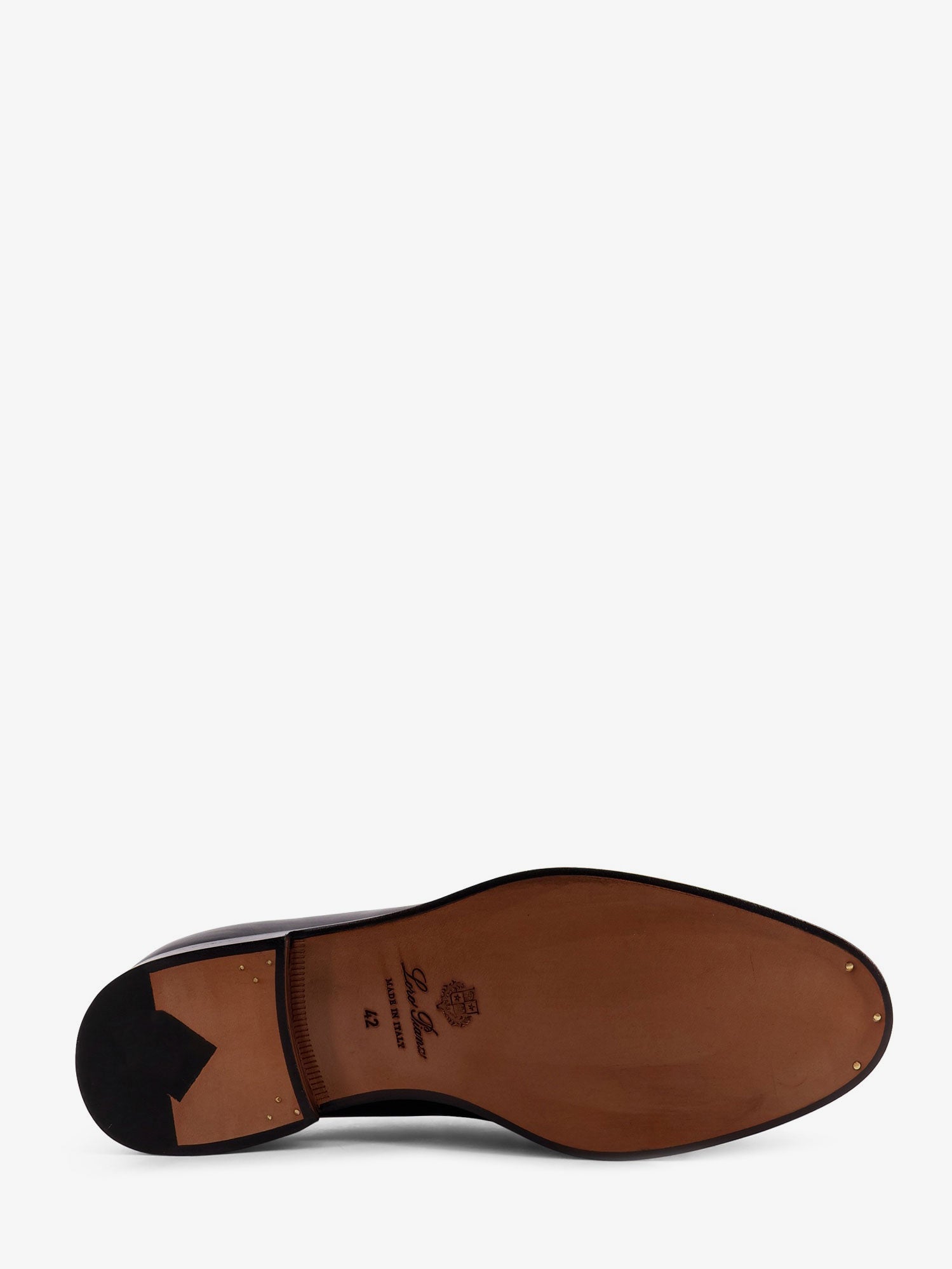 Loro Piana Serge Tassel Leather Loafers