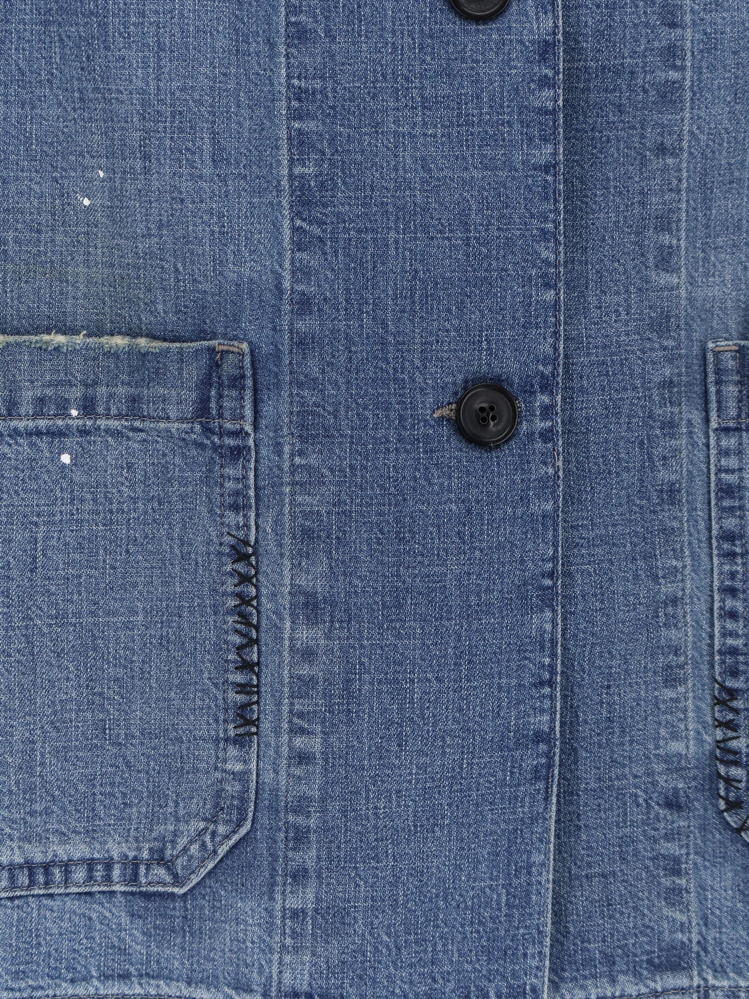 Maison Margiela Worn-Out Denim Shirt