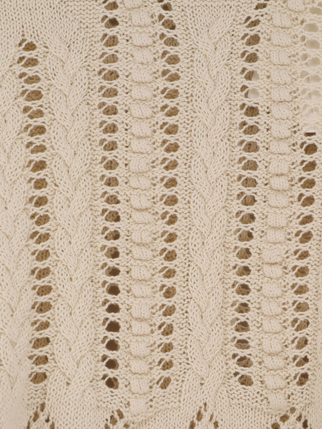 Marant Etoile Frilly Cotton Sweater With Ruffles Detail