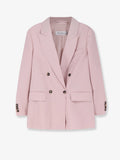 Max Mara Wool, Mohair And Silk Blend Ombrosa Blazer