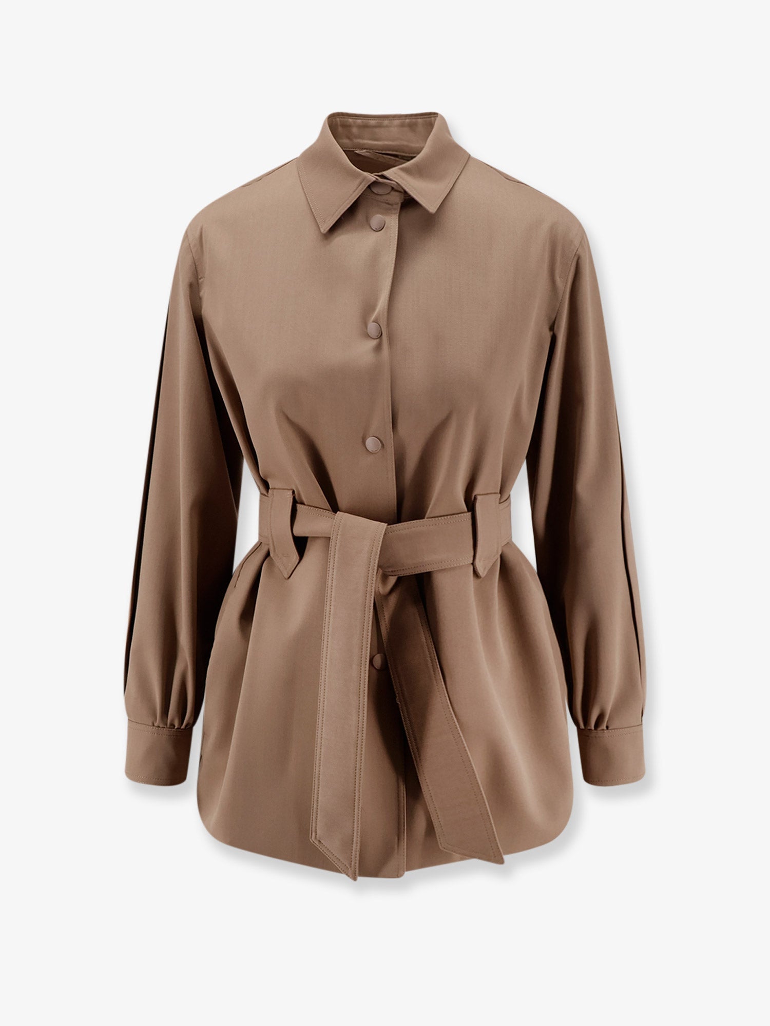 Max Mara Mxmagenzia Virgin Wool Shirt/Jacket