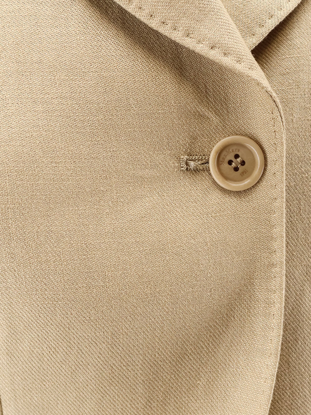 Max Mara Mxsbuono Linen Blazer