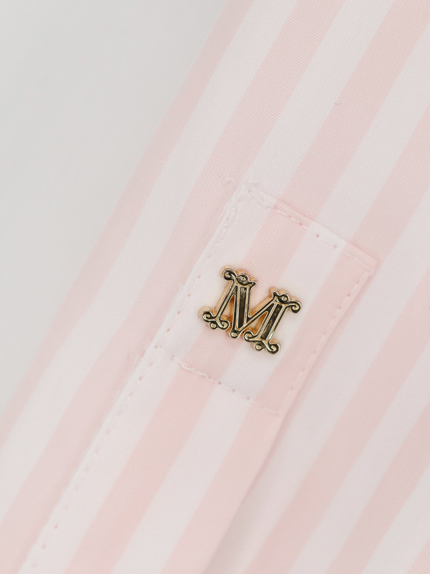 Max Mara Mxmaccenni Striped Cotton Shirt