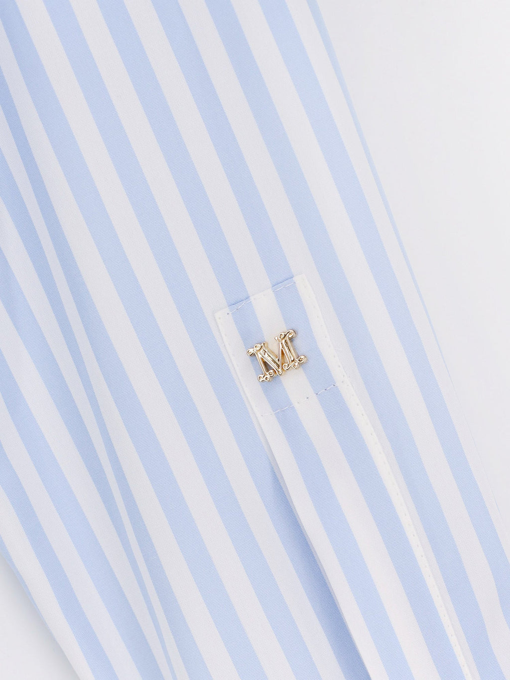 Max Mara Mxmaccenni Striped Cotton Shirt