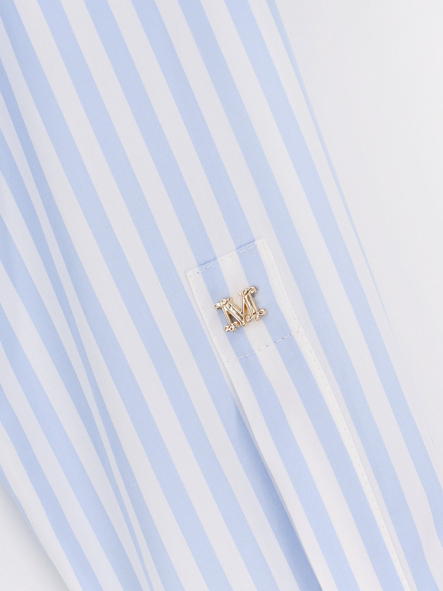 Max Mara Mxmaccenni Striped Cotton Shirt