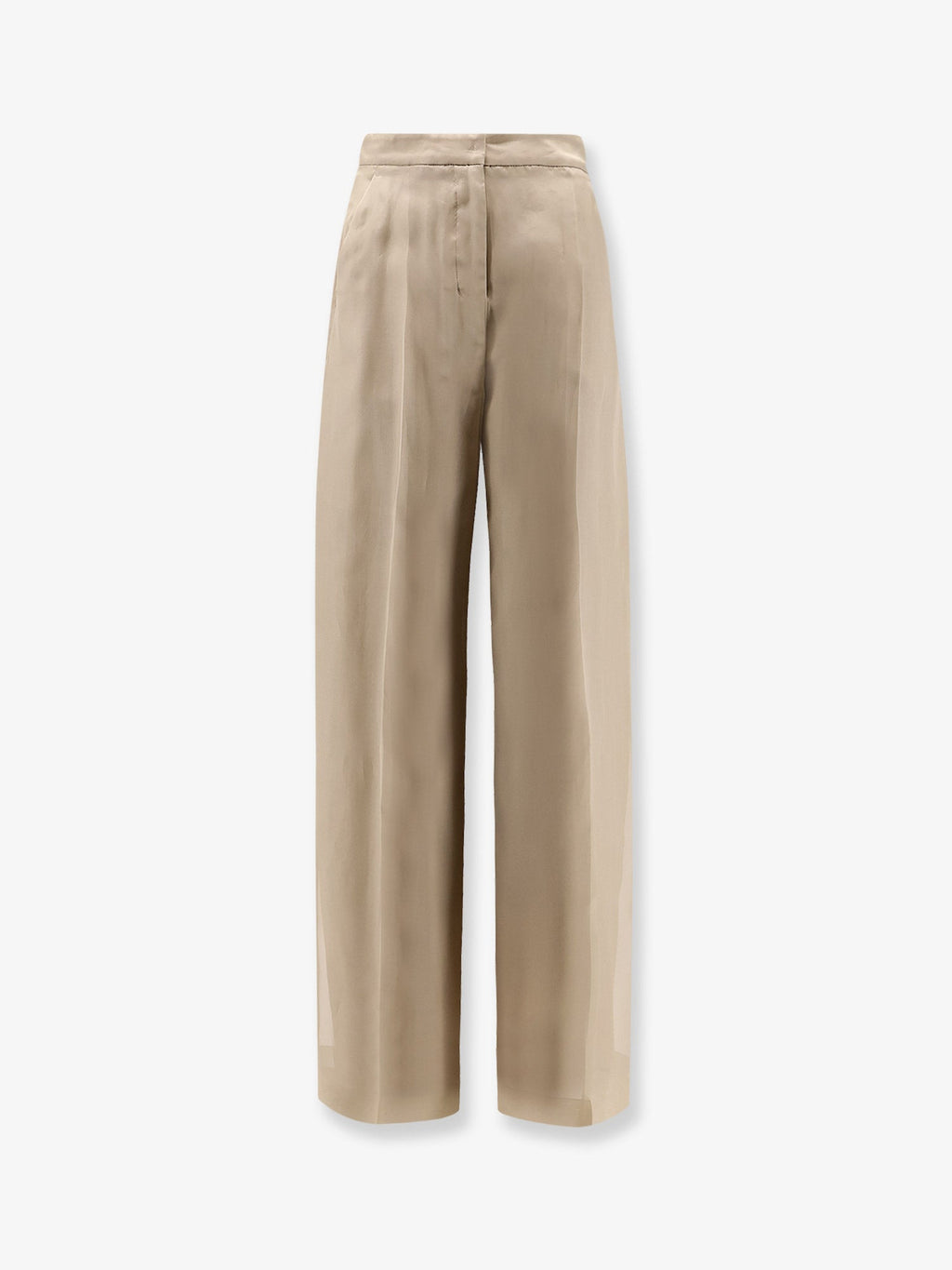 Max Mara Mxeolivi Silk Trousers