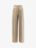 Max Mara Mxeolivi Silk Trousers