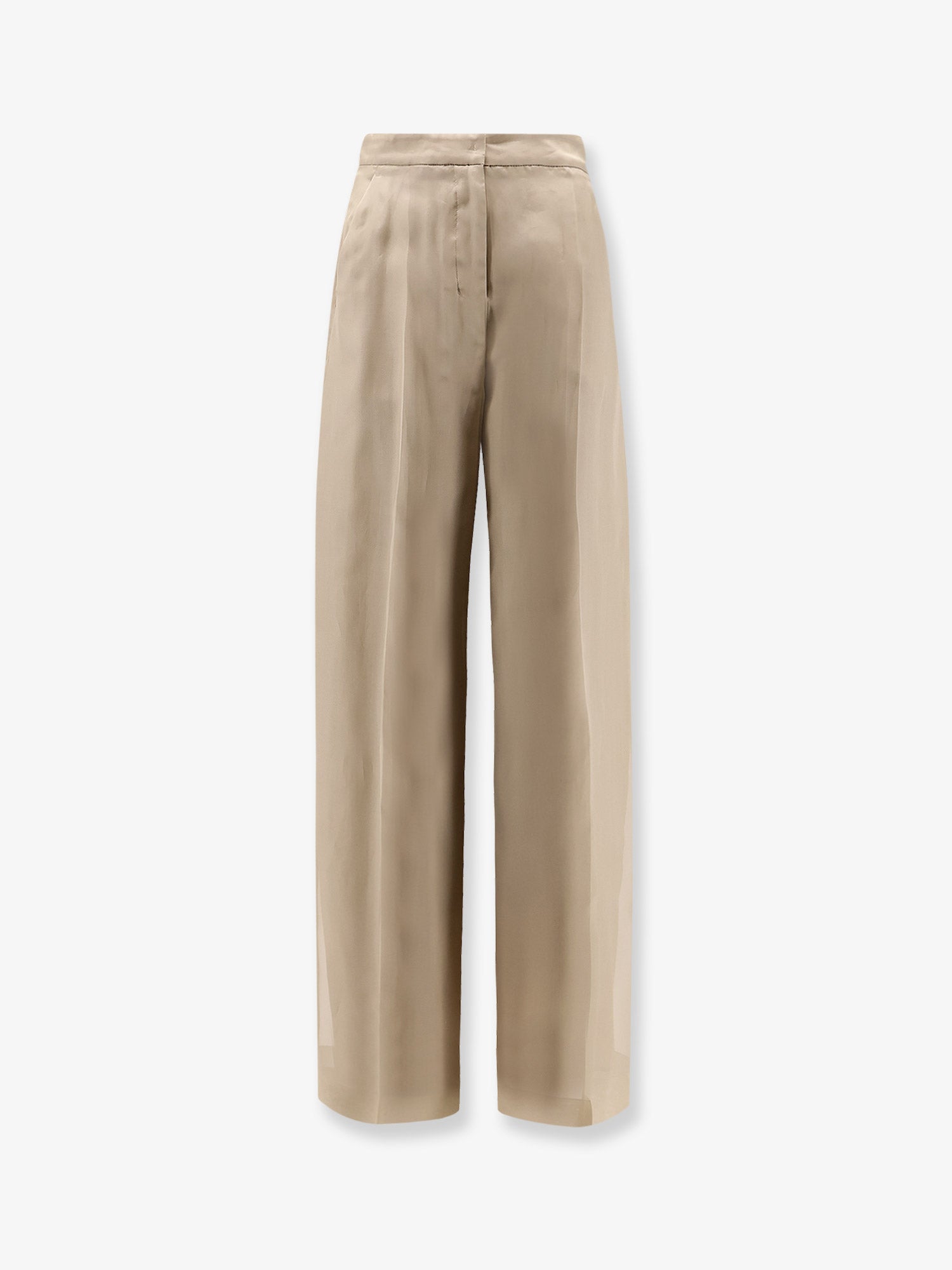 Max Mara Mxeolivi Silk Trousers