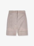 Max Mara Virgin Wool, Mohair And Wool Blend Bermuda Shorts