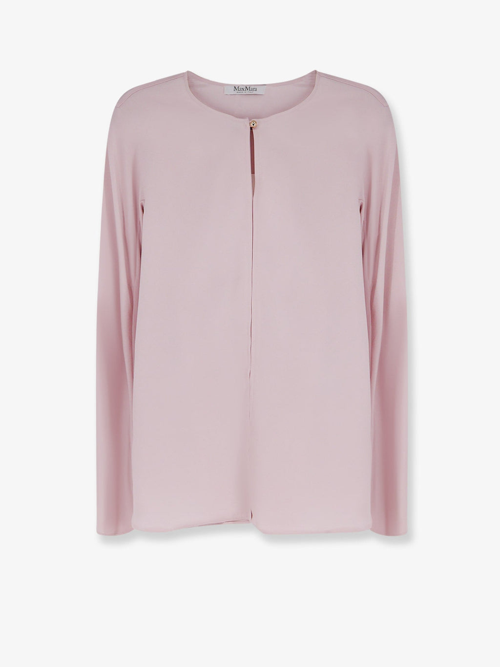 Max Mara Mxp Mitico Stretch Silk Shirt