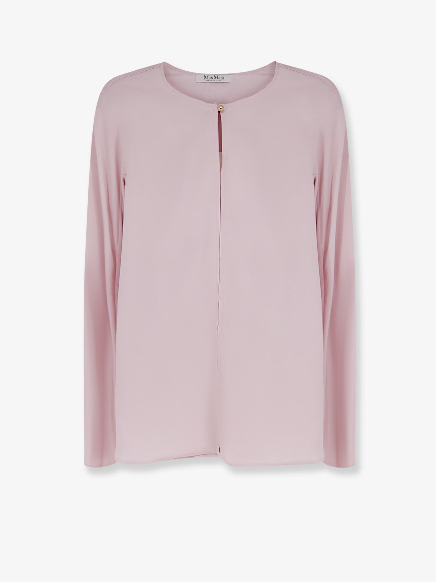 Max Mara Mxp Mitico Stretch Silk Shirt