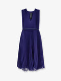 Max Mara Mxecapsula Pleated Long Dress