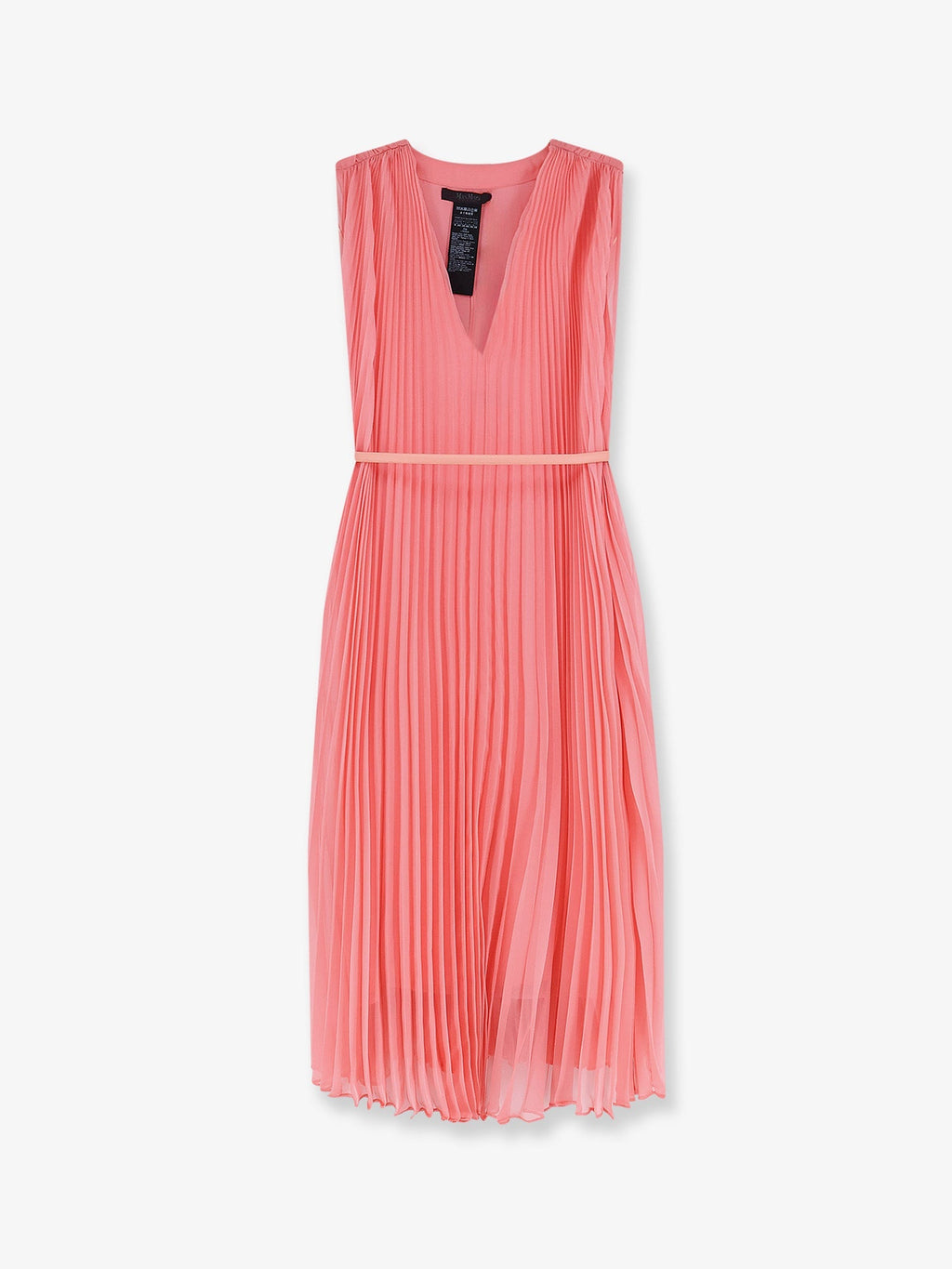 Max Mara Mxecapsula Long Dress With Belt