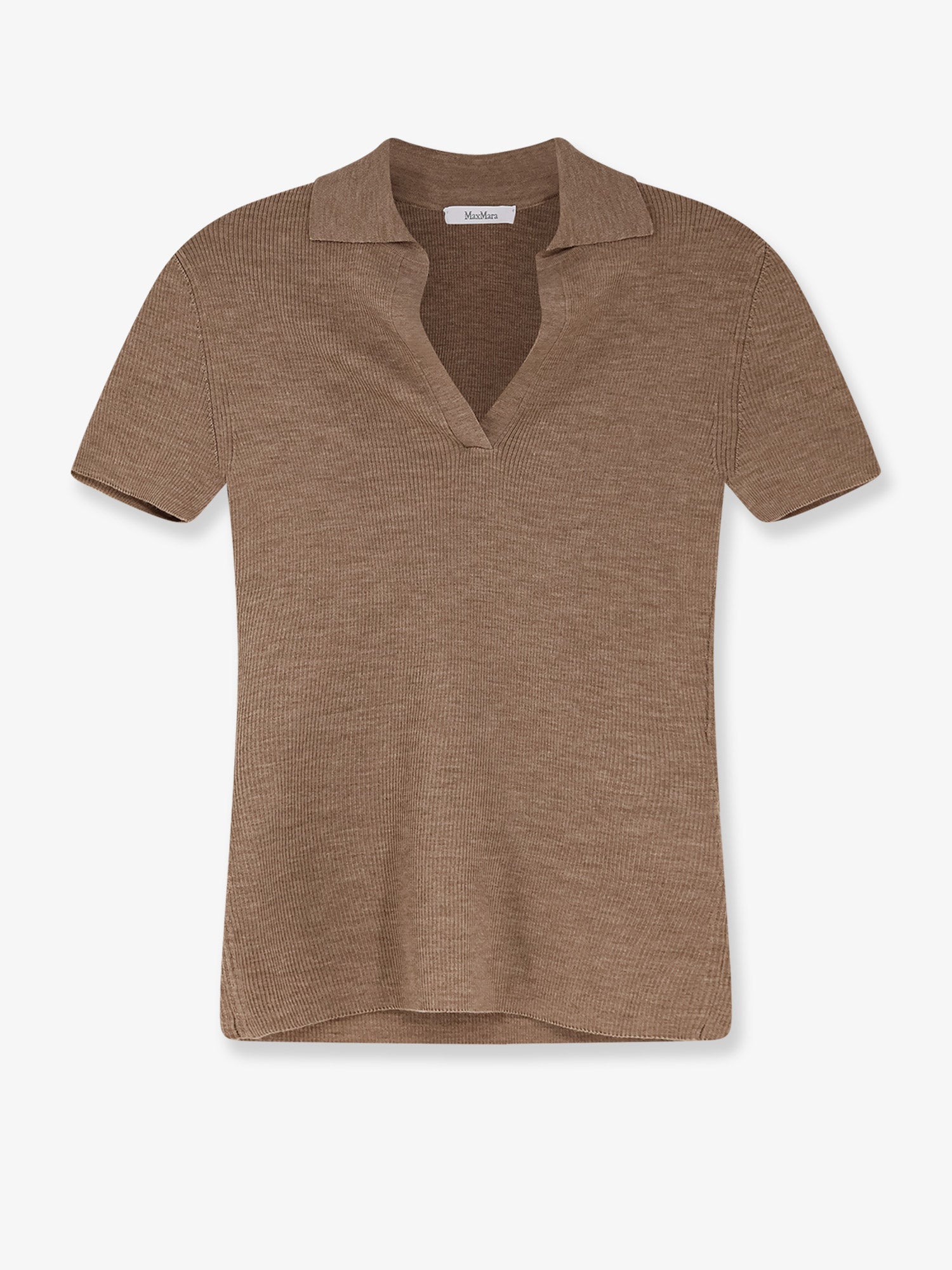 Max Mara Albero Virgin Wool Polo Shirt