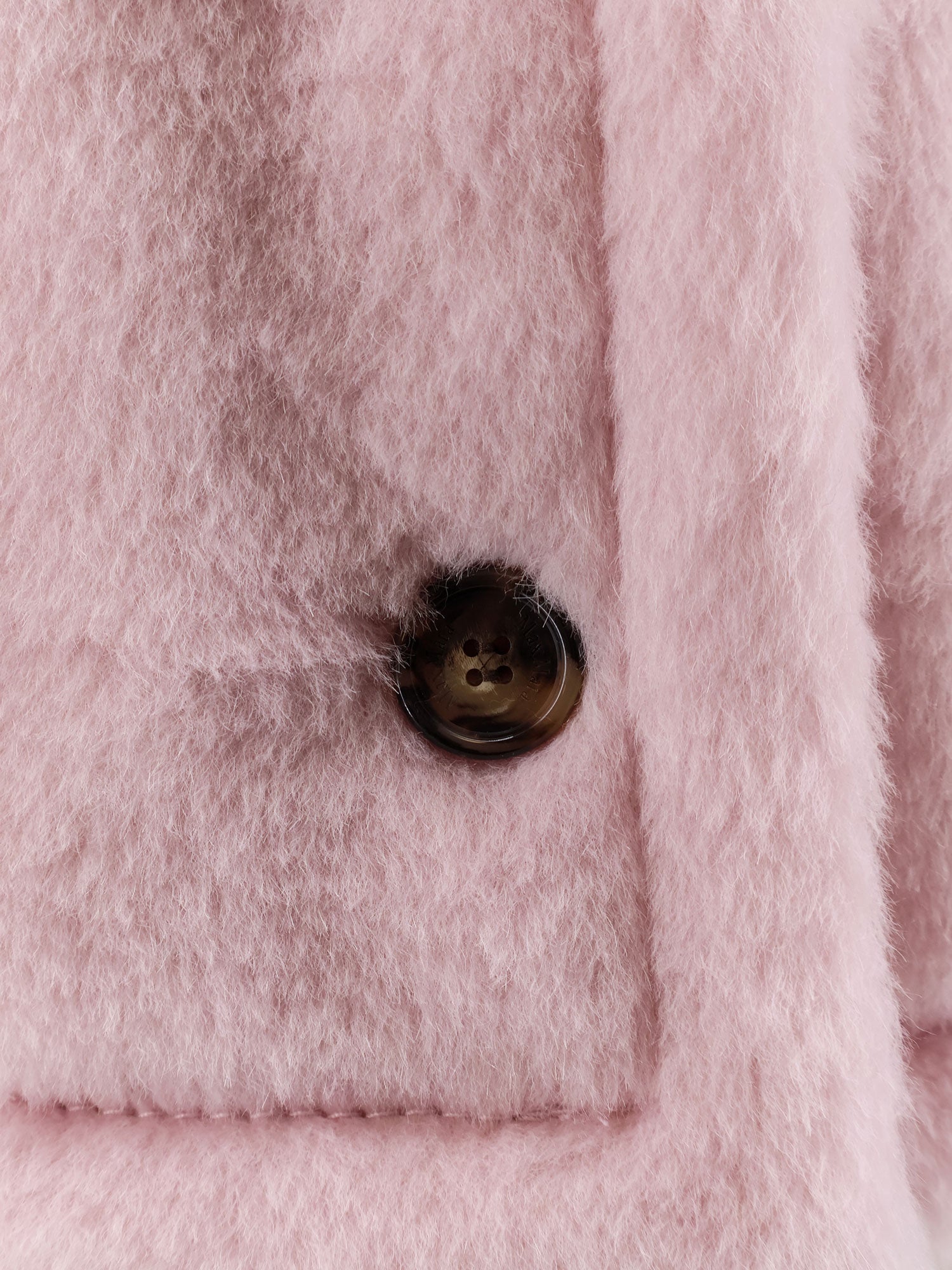 Max Mara Mxacorvino1 Alpaca And Virgin Wool Fur Cape