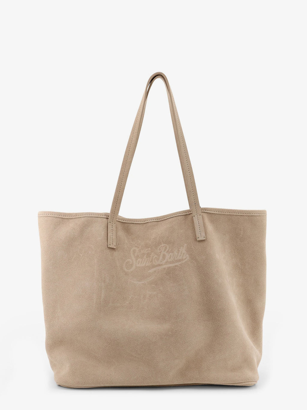 Mc2 Saint Barth City Bag Shoulder Bag In Suede