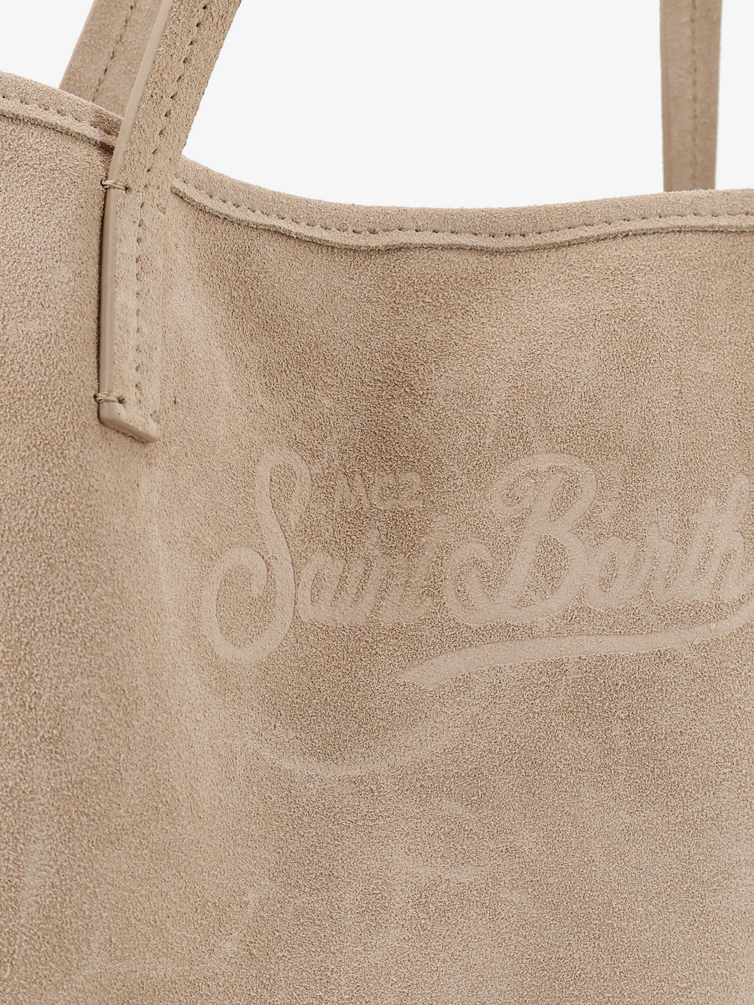 Mc2 Saint Barth City Bag Shoulder Bag In Suede