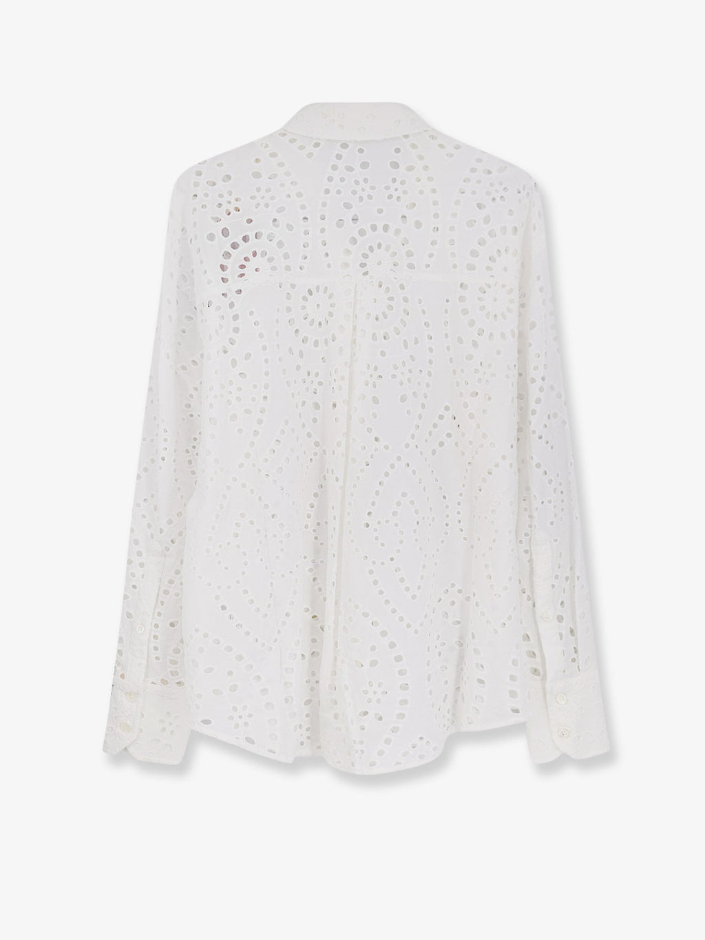 Mc2 Saint Barth Cristal Broderie Anglaise Embroidery Shirt
