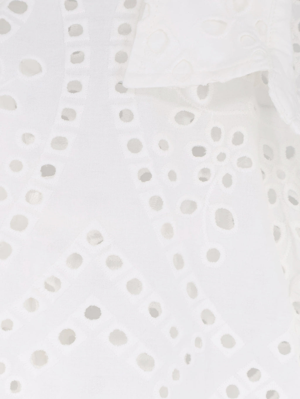 Mc2 Saint Barth Cristal Broderie Anglaise Embroidery Shirt