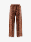 Mc2 Saint Barth Inez Sangallo Lace Trousers