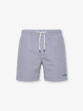 Mc2 Saint Barth Patmos Swim Trunks With Striped Motif