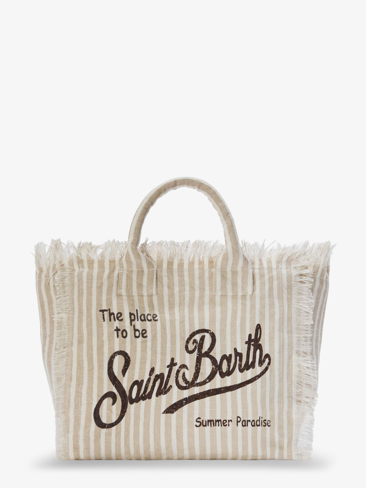 Mc2 Saint Barth Vanity Linen Shoulder Bag