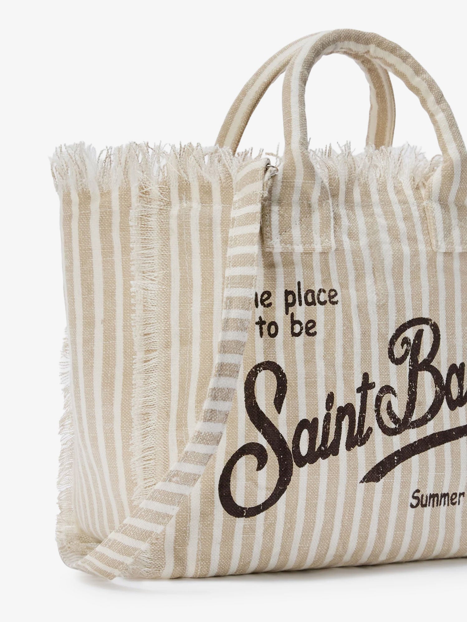 Mc2 Saint Barth Vanity Linen Shoulder Bag