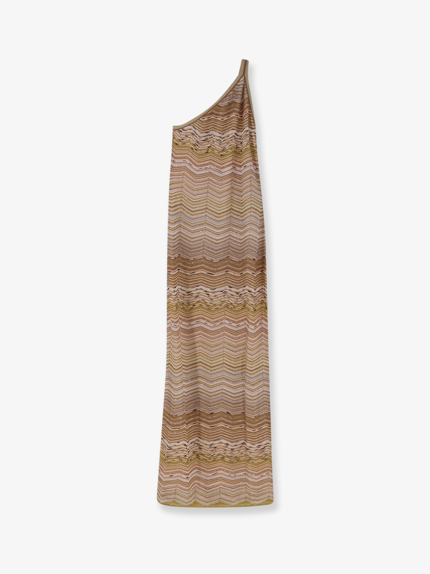 Missoni Vestito Lungo In Viscosa Laminata