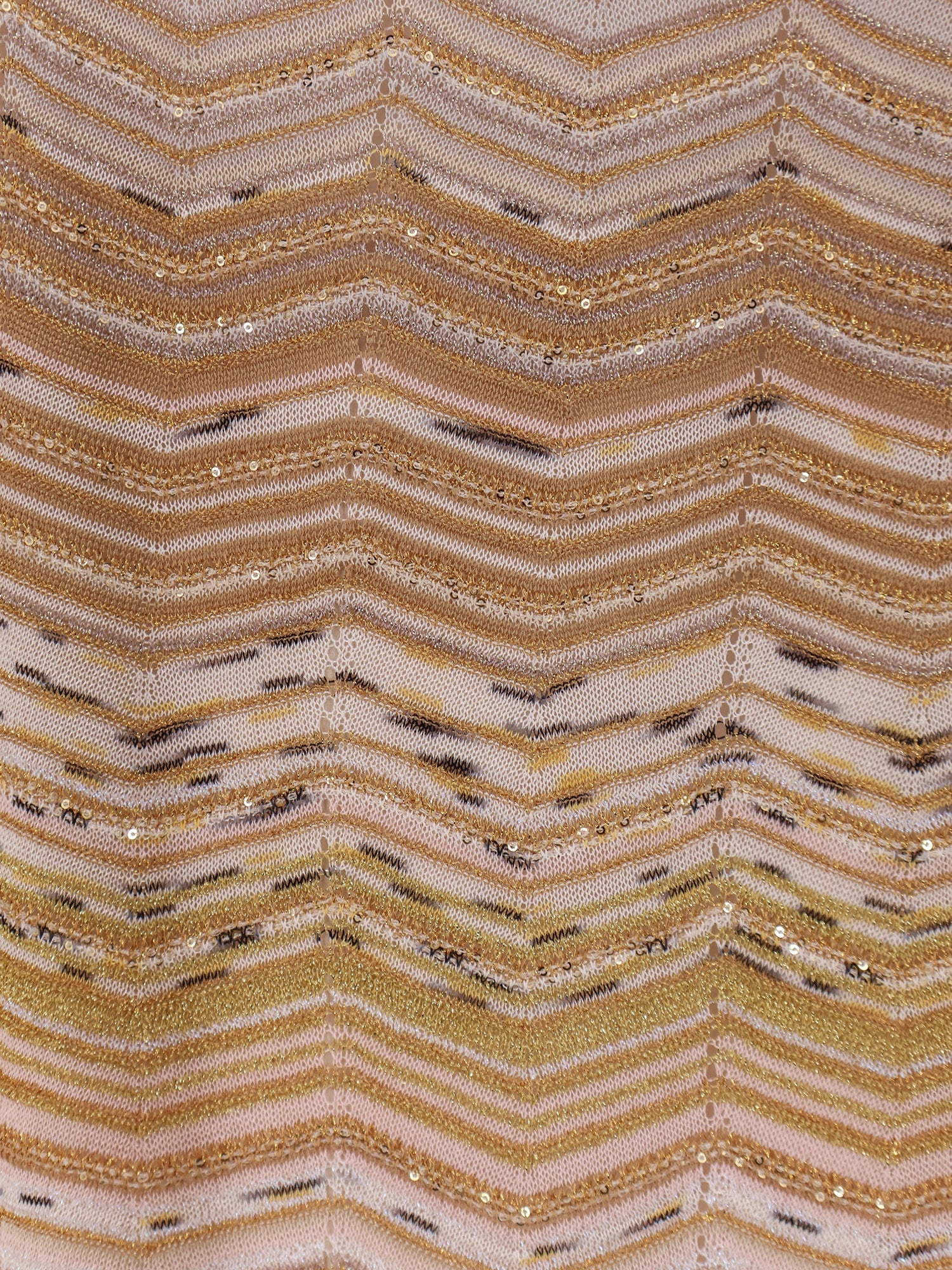 Missoni Vestito Lungo In Viscosa Laminata