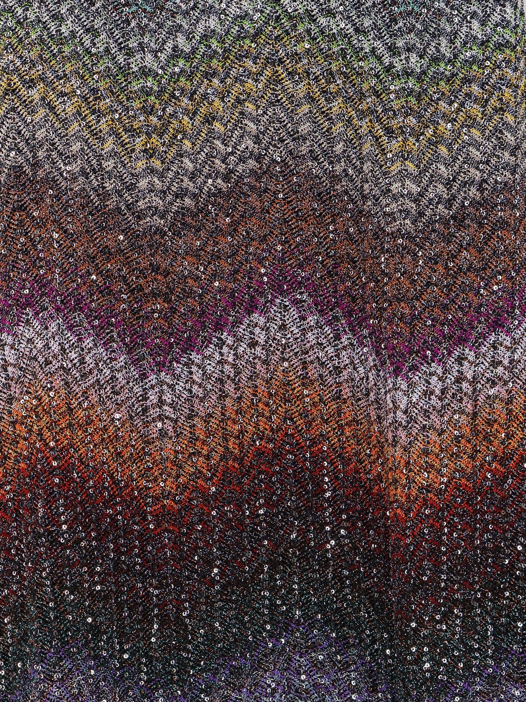 Missoni Short Knitted Dress With All-Over Sequins