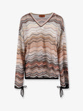 Missoni Multicolor Viscose And Metallic Fiber Sweater