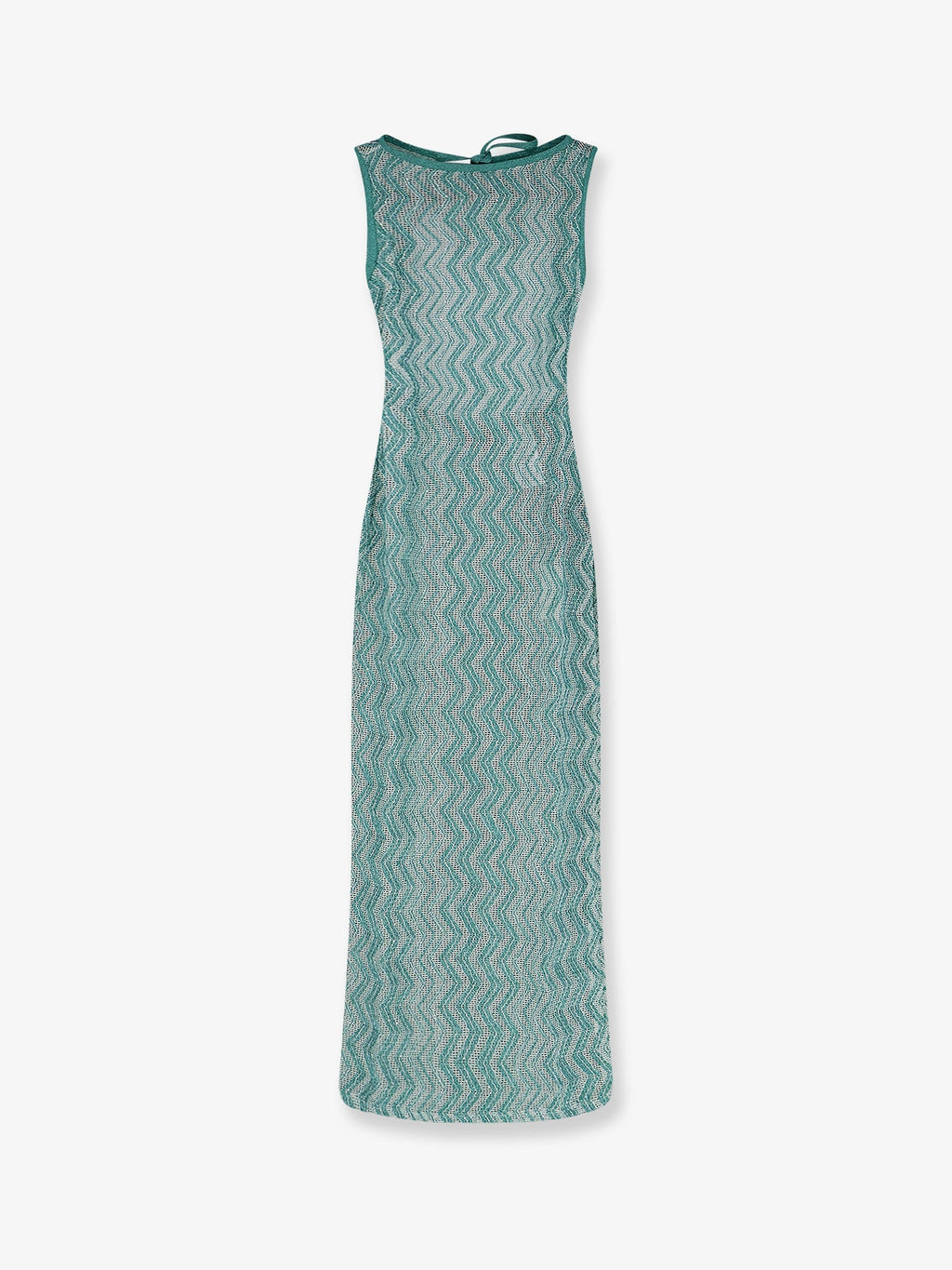 Missoni Laminated Viscose Long Dress