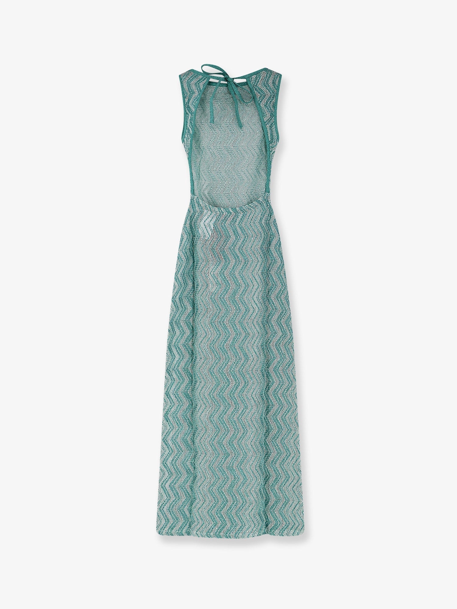 Missoni Laminated Viscose Long Dress