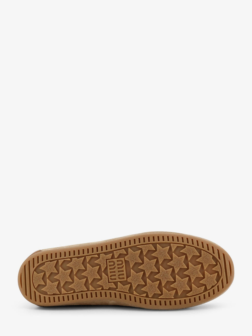Miu Miu Suede Loafer With Leather Inserts