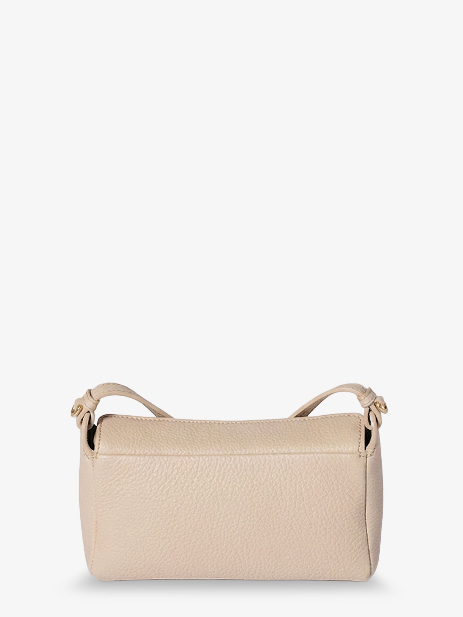 Miu Miu Leather Crossbody Bag With Logo On The Front