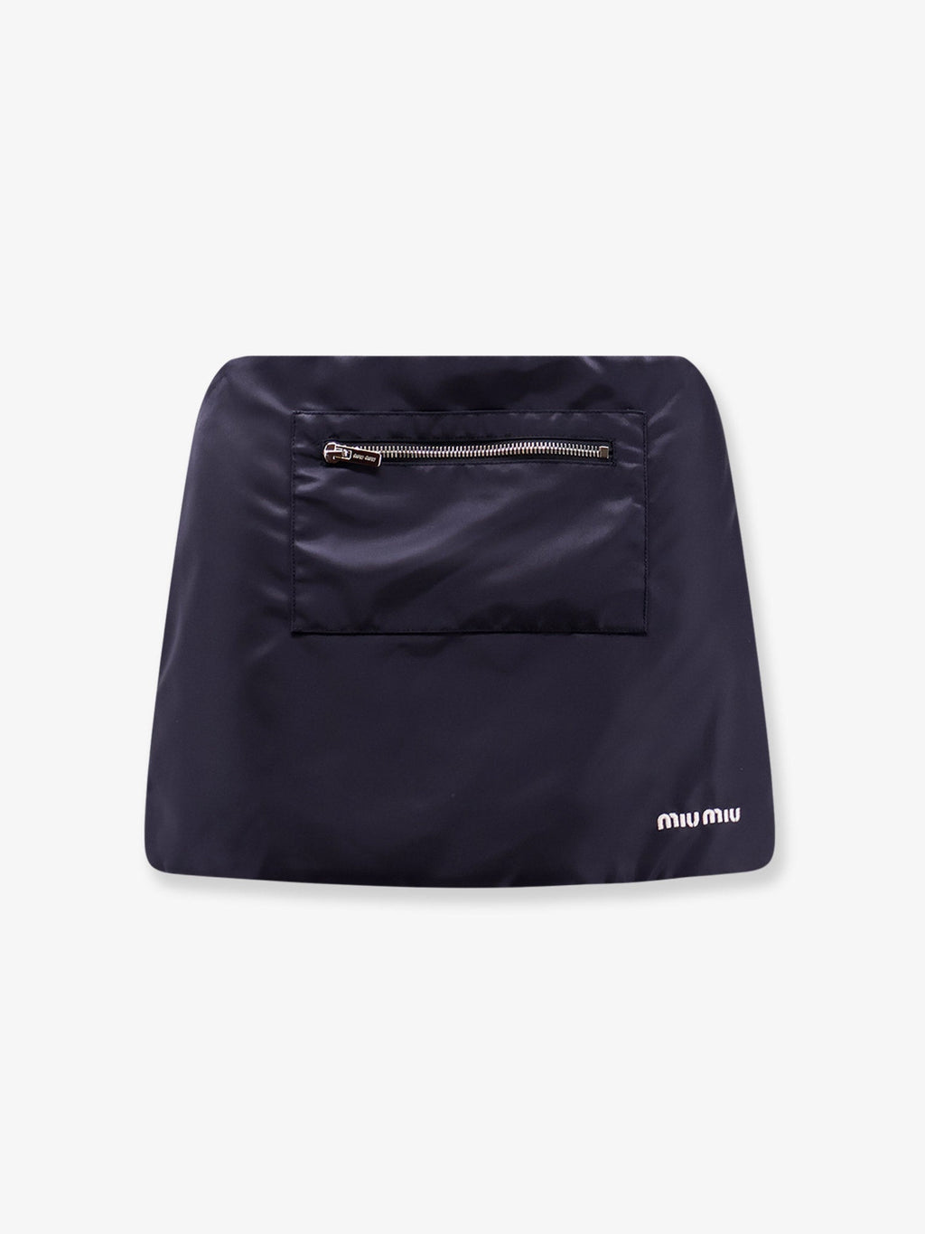 Miu Miu Recycled Material Mini Skirt