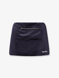 Miu Miu Recycled Material Mini Skirt