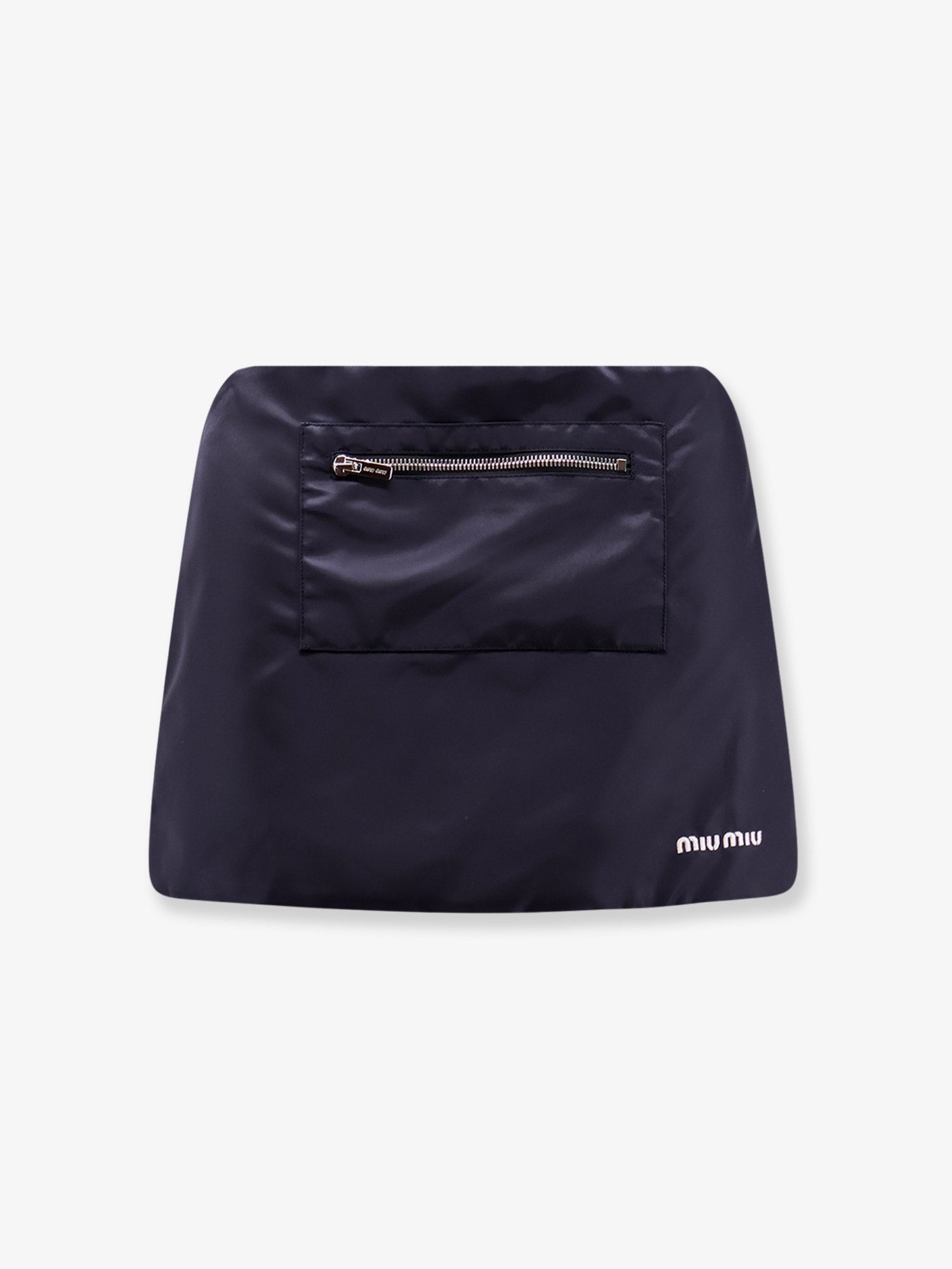 Miu Miu Recycled Material Mini Skirt