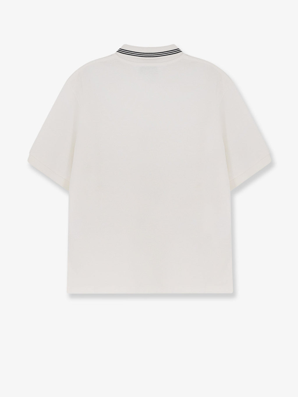 Miu Miu Cotton Polo Shirt With Asymmetric Zip