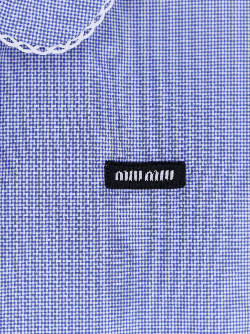 Miu Miu Vichy Cotton Shirt