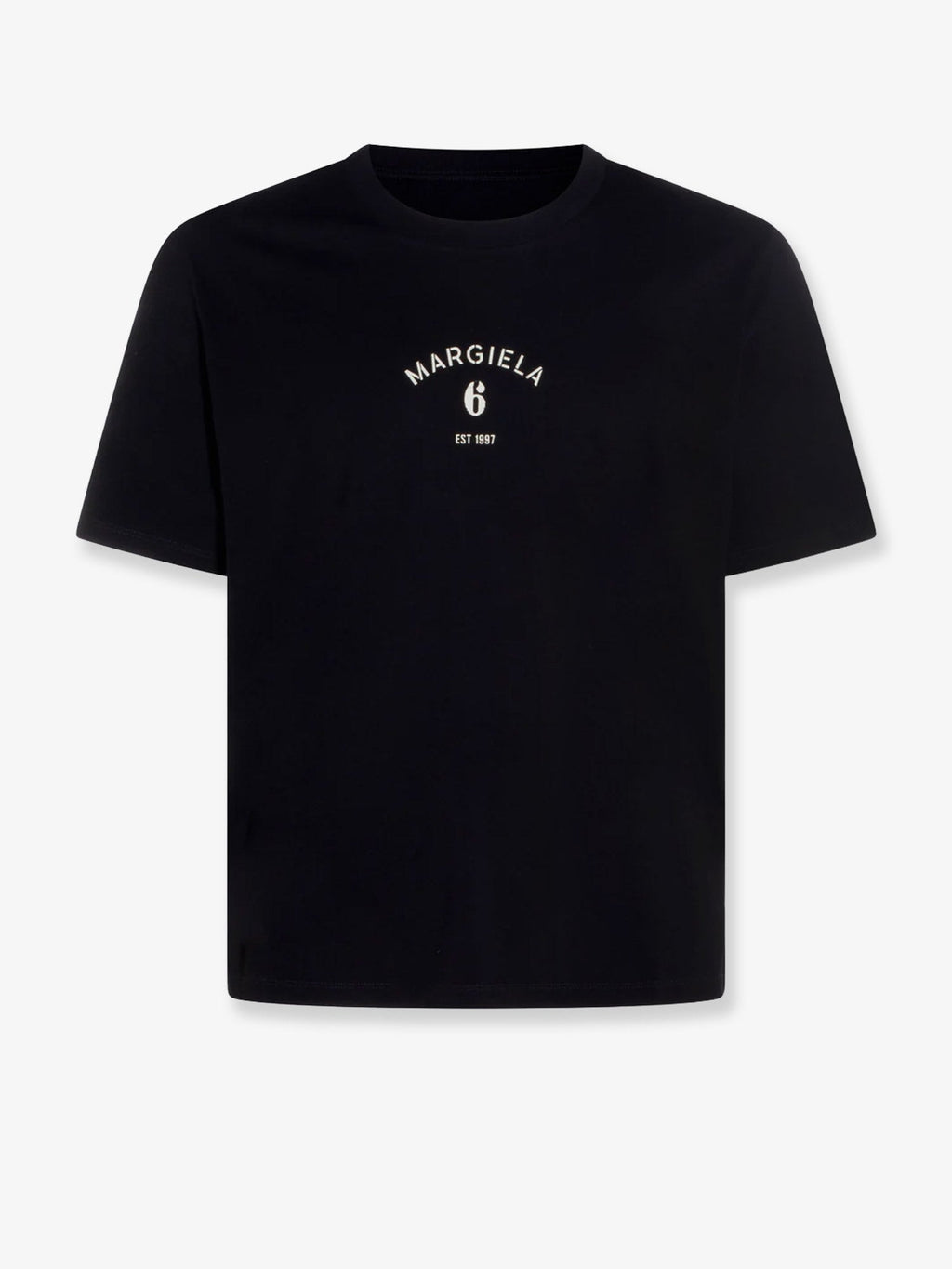 Mm6 Maison Margiela Cotton T-Shirt With Iconic Print