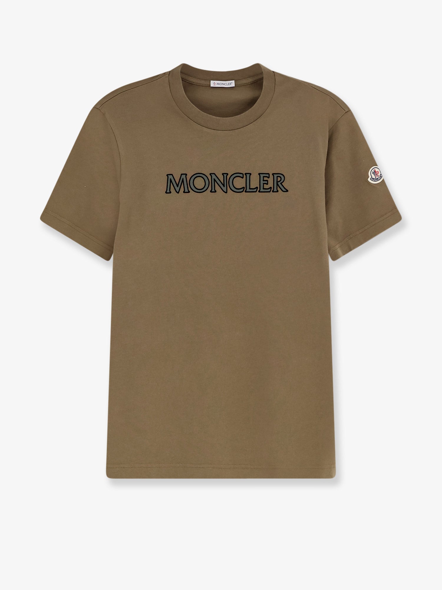 Moncler Cotton T-Shirt With Front Logo