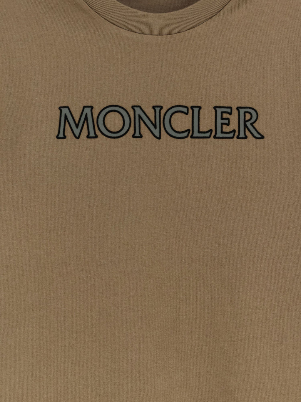 Moncler Cotton T-Shirt With Front Logo