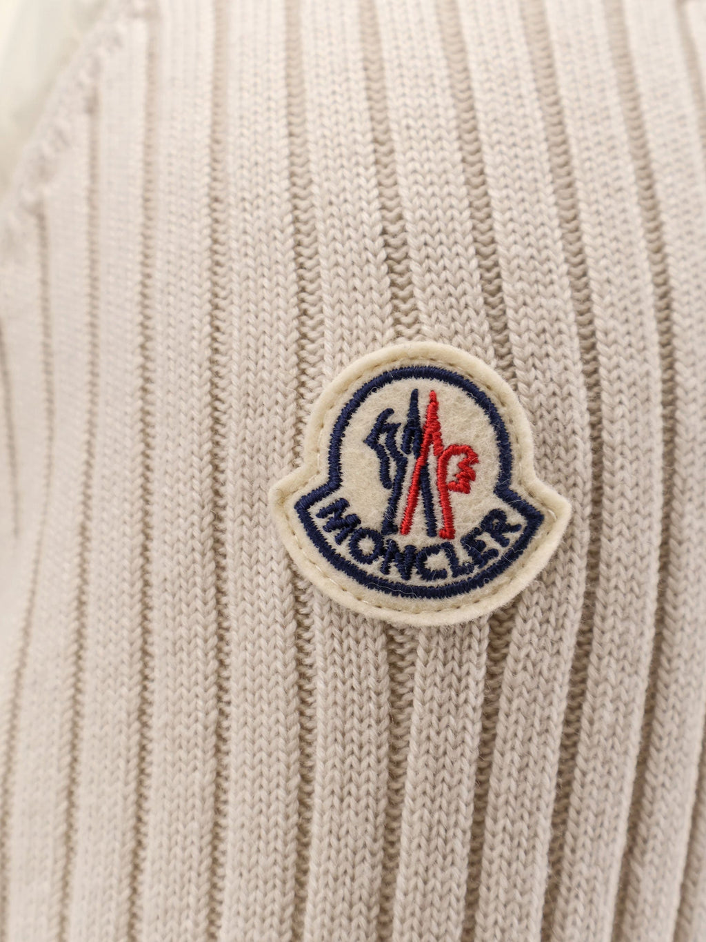 Moncler Wool Blend Padded Jacket