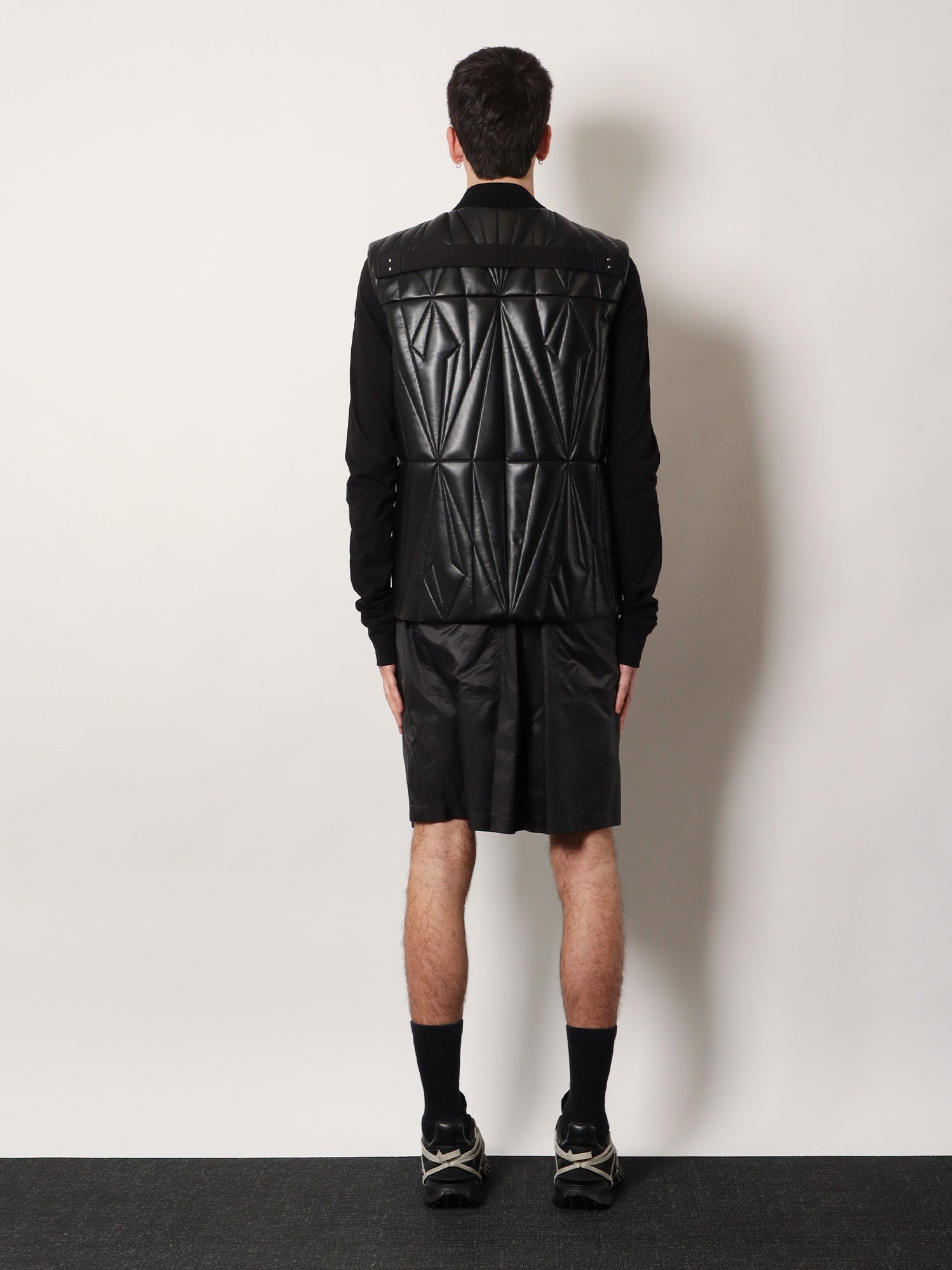 Moncler + Rick Owens Geocamo Flight Leather Vest
