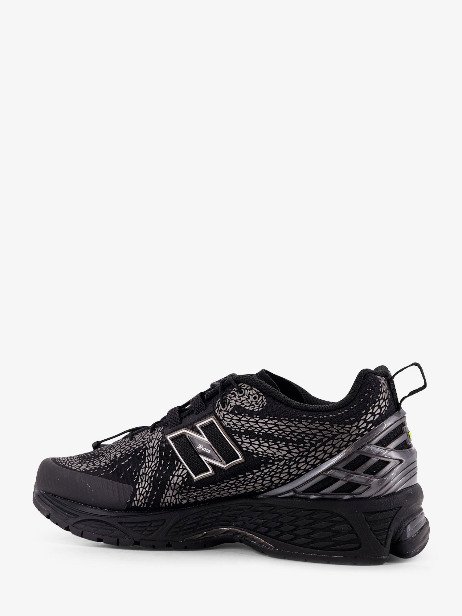 New Balance 19068 Technical Fabric Sneakers With Logo On The Side