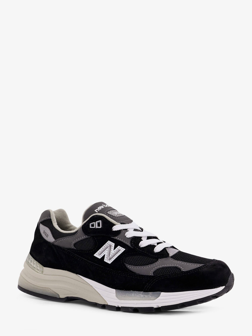 New Balance Mesh And Suede U992Bk Sneakers