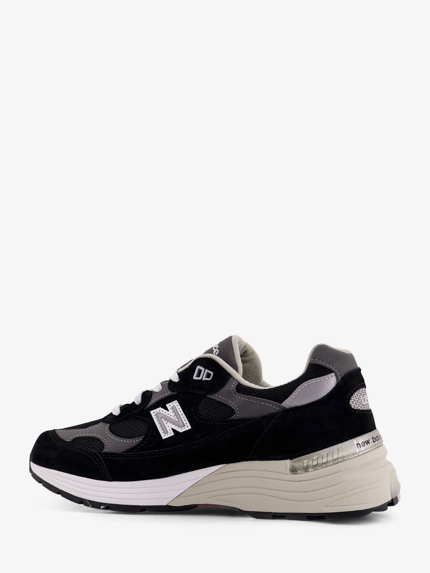 New Balance Mesh And Suede U992Bk Sneakers